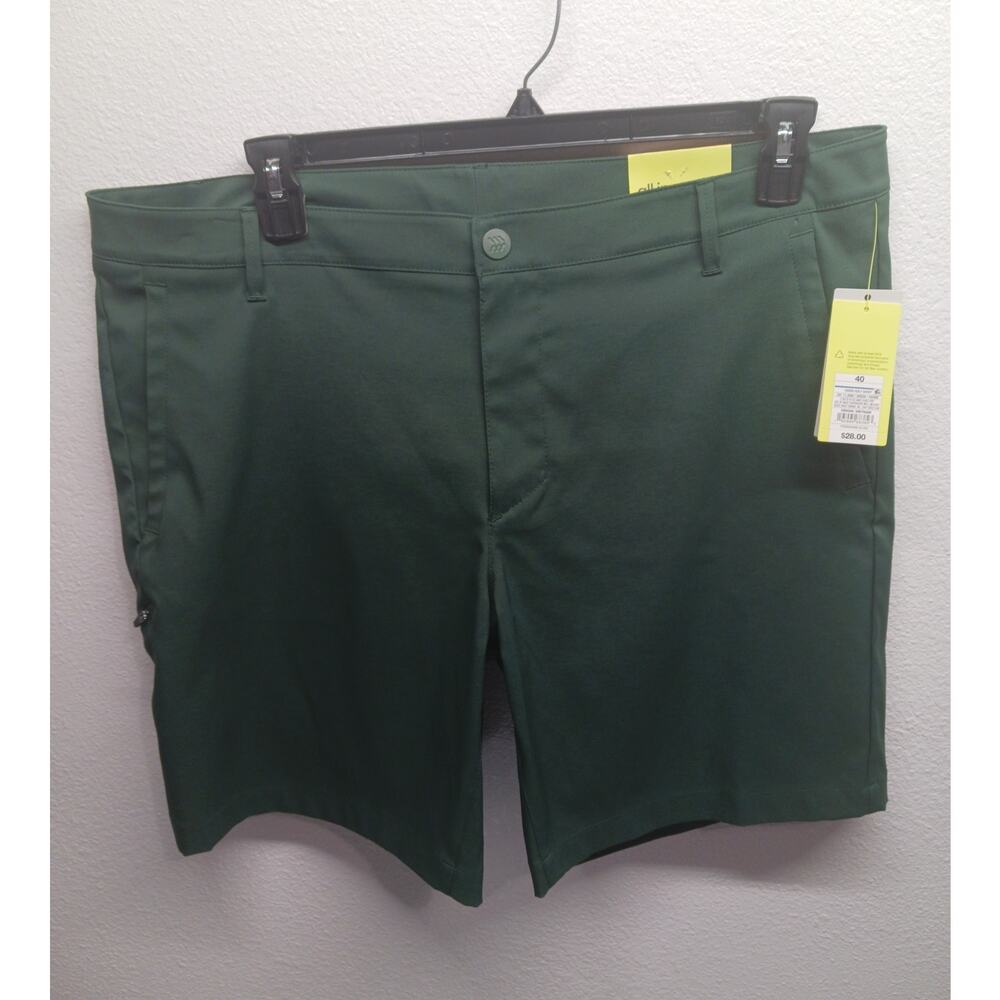 NWT all in motion Men's Green Cargo Golf Shorts l Size: 40